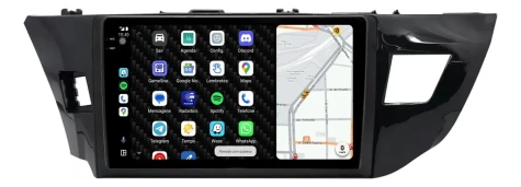 CENTRAL MULTIMIDIA 10.1" ADAK TOYOTA COROLLA 2013 AL 2017  ANDROID 8CORE + 4GB RAM + 64GB ROM