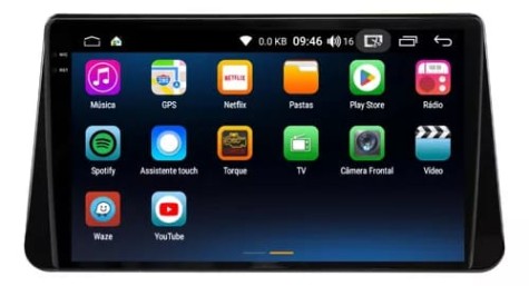 CENTRAL MULTIMIDIA 9" ADAK NISSAN KICKS 2016/2021 ANDROID 8CORE + 6GB RAM + 128GB ROM