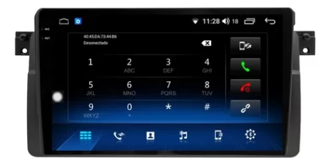 MULTIMEDIA 9" BMW SERIE 3 E46 1998 AL 2010 ADAK ANDROID 4CORE + 2GB RAM + 64GB ROM