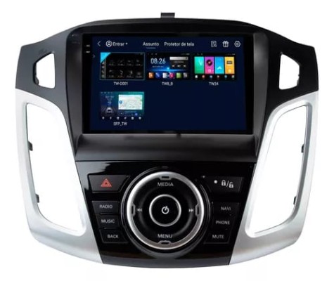 MULTIMEDIA 9" FORD FOCUS 14/19 ADAK ANDROID 8CORE + 4GB RAM + 64GB ROM + CHIP 4G