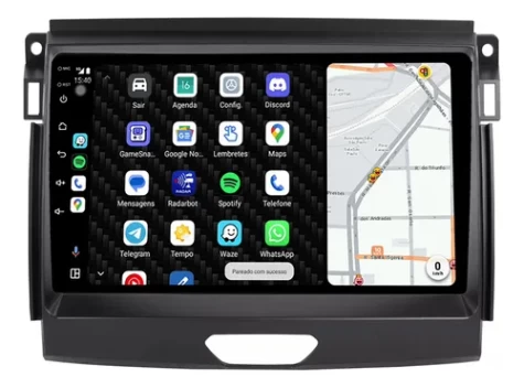 FORD RANGER MULTIMEDIA 9" ADAK ANDROID 8CORE + 6GB RAM + 128GB ROM + CHIP 4G