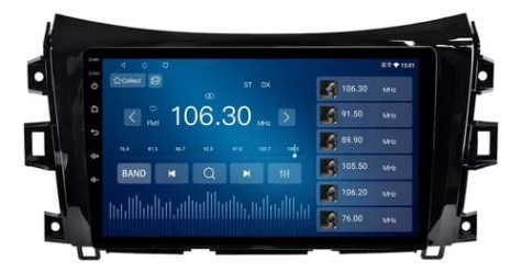 MULTIMEDIA 9" NISSAN FRONTIER ADAK ANDROID 17/22 8CORE + 4GB RAM + 64GB ROM + CHIP 4G
