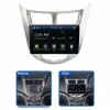 Thumbnail MULTIMEDIA 9" HYUNDAI ACCENT 2011 AL 2016 ADAK ANDROID 4CORE + 2GB RAM + 64GB ROM0