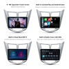 Thumbnail MULTIMEDIA 9" HYUNDAI ACCENT 2011 AL 2016 ADAK ANDROID 4CORE + 2GB RAM + 64GB ROM0