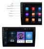Thumbnail MULTIMEDIA 10.1" HYUNDAI TUCSON 2006 AL 2011 ADAK ANDROID 4CORE + 2GB RAM + 64GB ROM0